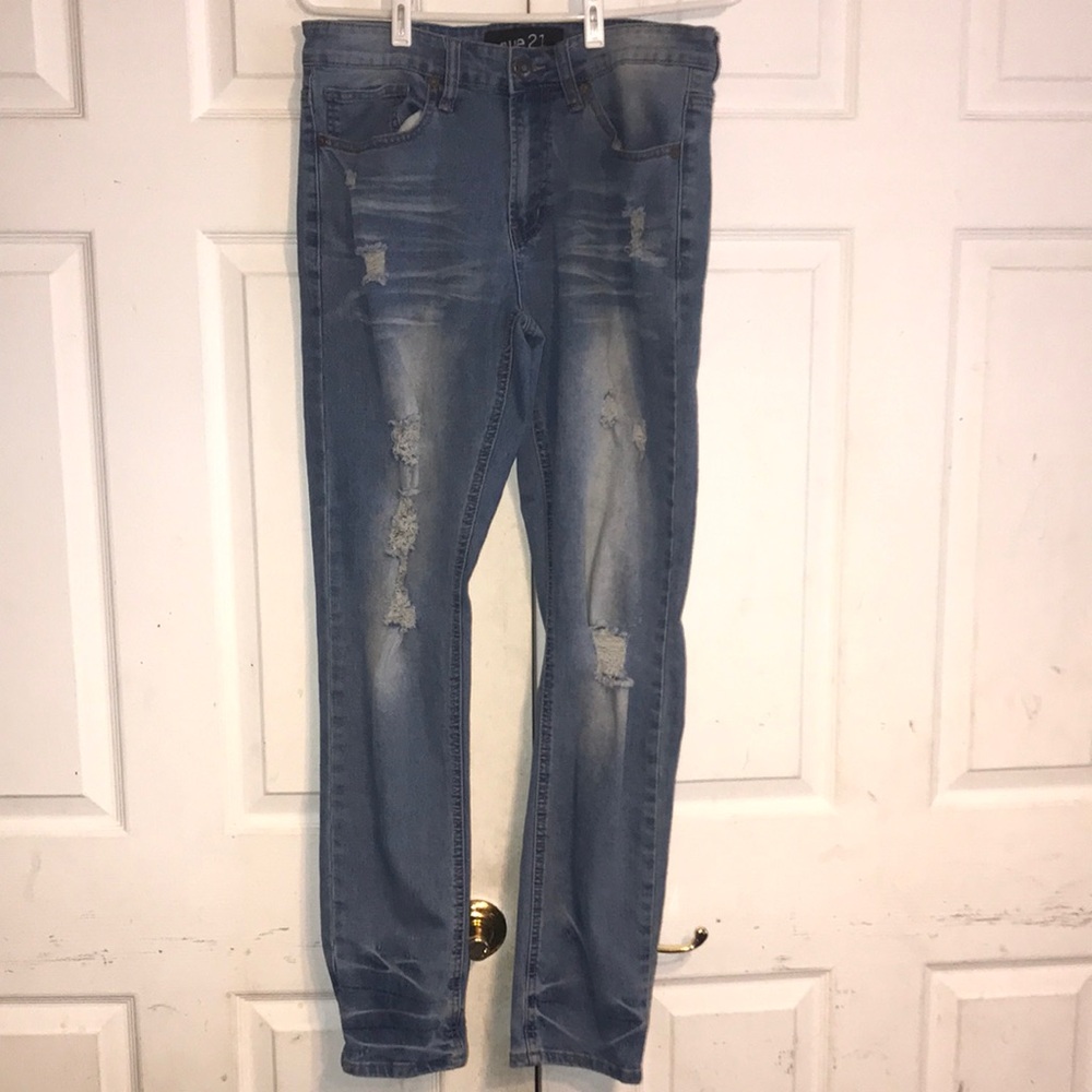 Men’s Rue21 Distressed Skinny Jeans